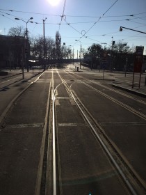 Pohľad na Starý most so žľabmi FASERFIX TRAFFIC TRAM