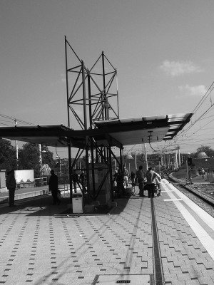 Železničná stanica, Stuttgart, DE, 2002